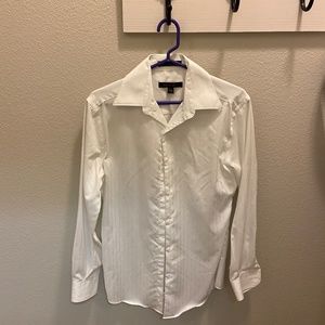 White Men’s Dress Shirt